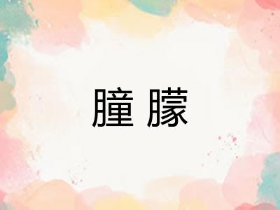朣朦
