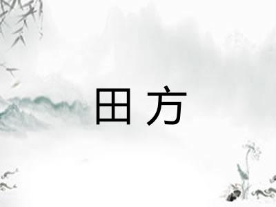 田方
