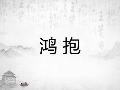 鸿抱