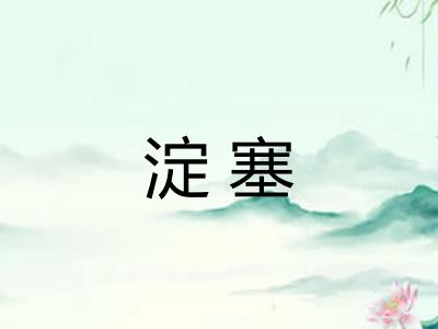 淀塞