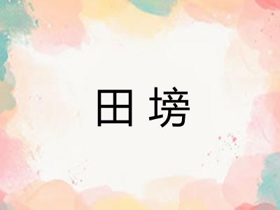 田塝