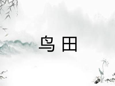 鸟田