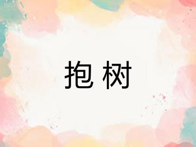 抱树