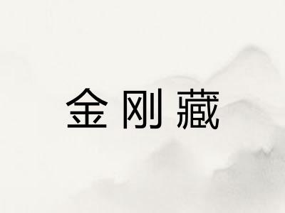 金刚藏