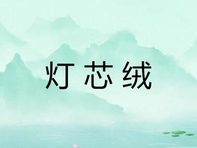 灯芯绒