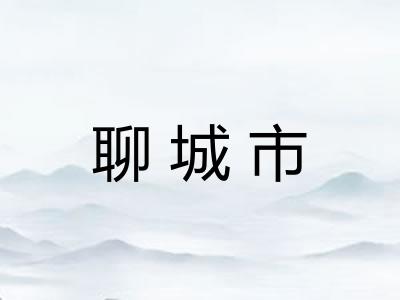 聊城市