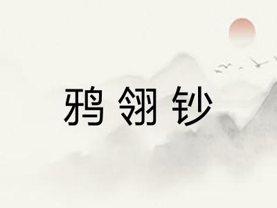 鸦翎钞
