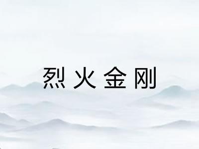 烈火金刚