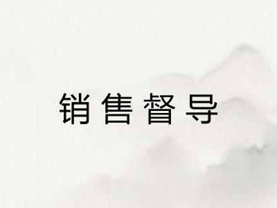 销售督导