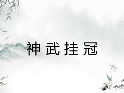神武挂冠