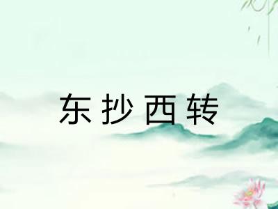东抄西转