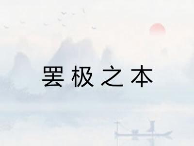 罢极之本