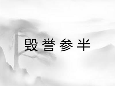 毁誉参半