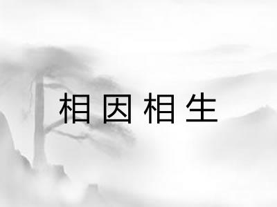 相因相生