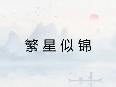 繁星似锦
