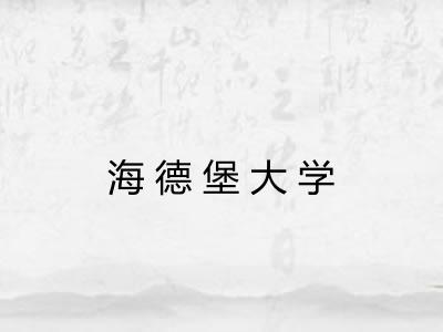 海德堡大学
